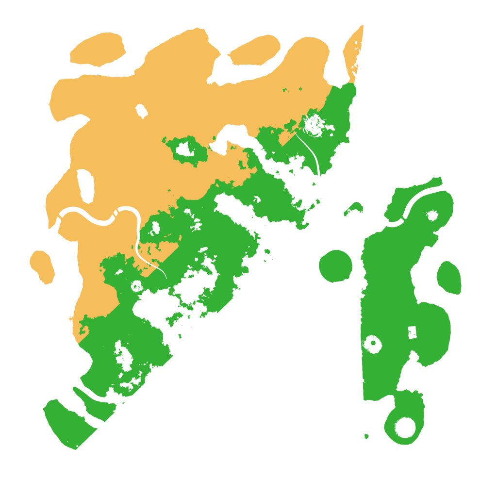 Biome Rust Map: Procedural Map, Size: 4250, Seed: 638273533