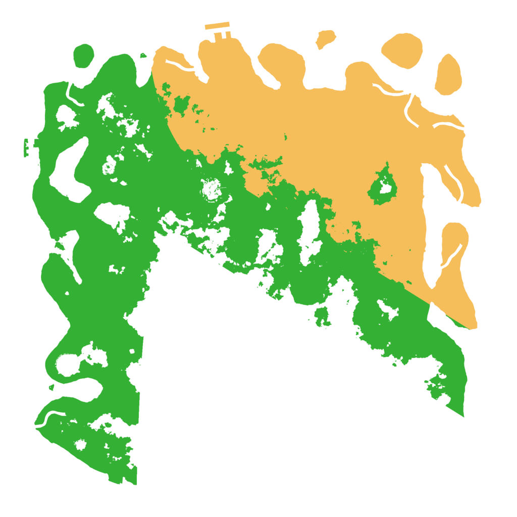 Biome Rust Map: Procedural Map, Size: 4250, Seed: 175776162