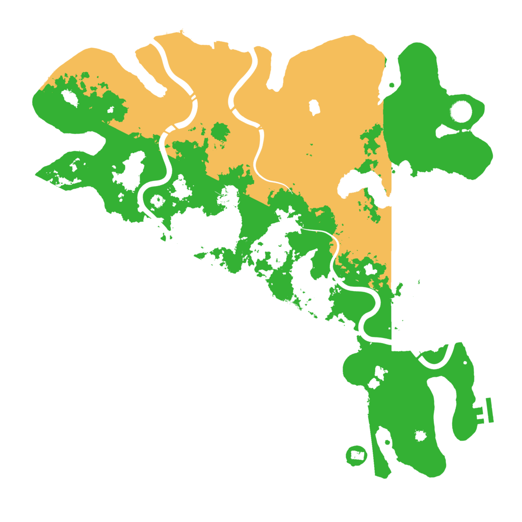 Biome Rust Map: Procedural Map, Size: 4250, Seed: 14991