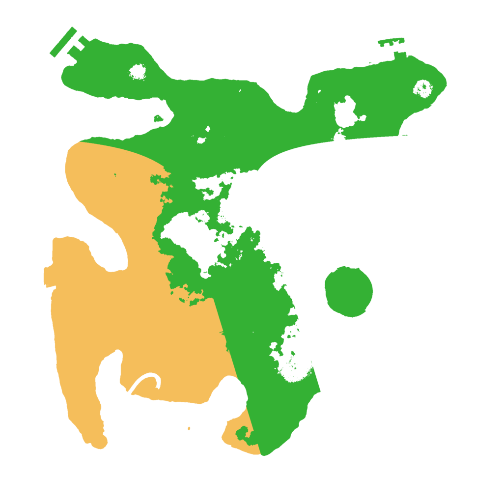 Biome Rust Map: Procedural Map, Size: 2900, Seed: 3325