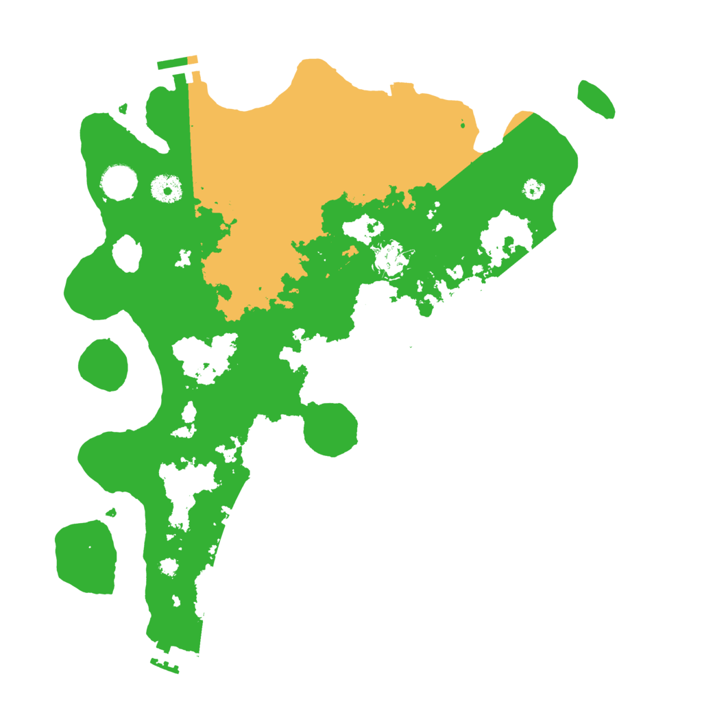 Biome Rust Map: Procedural Map, Size: 3500, Seed: 1842404417