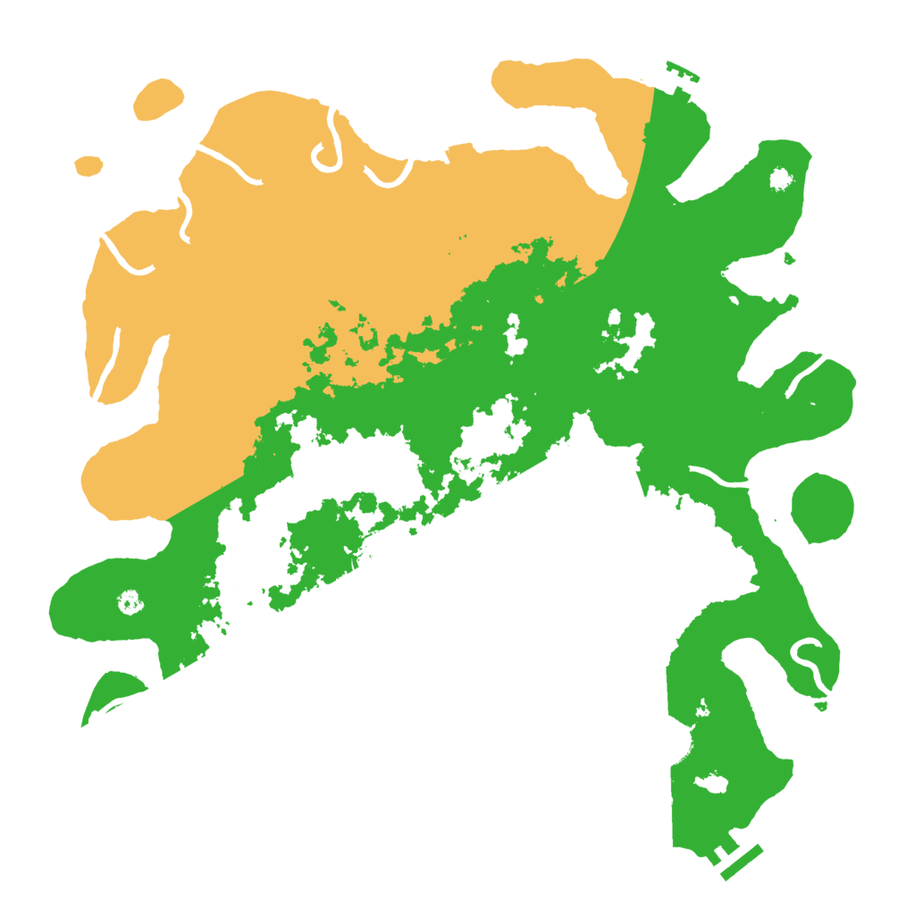 Biome Rust Map: Procedural Map, Size: 3800, Seed: 925333922