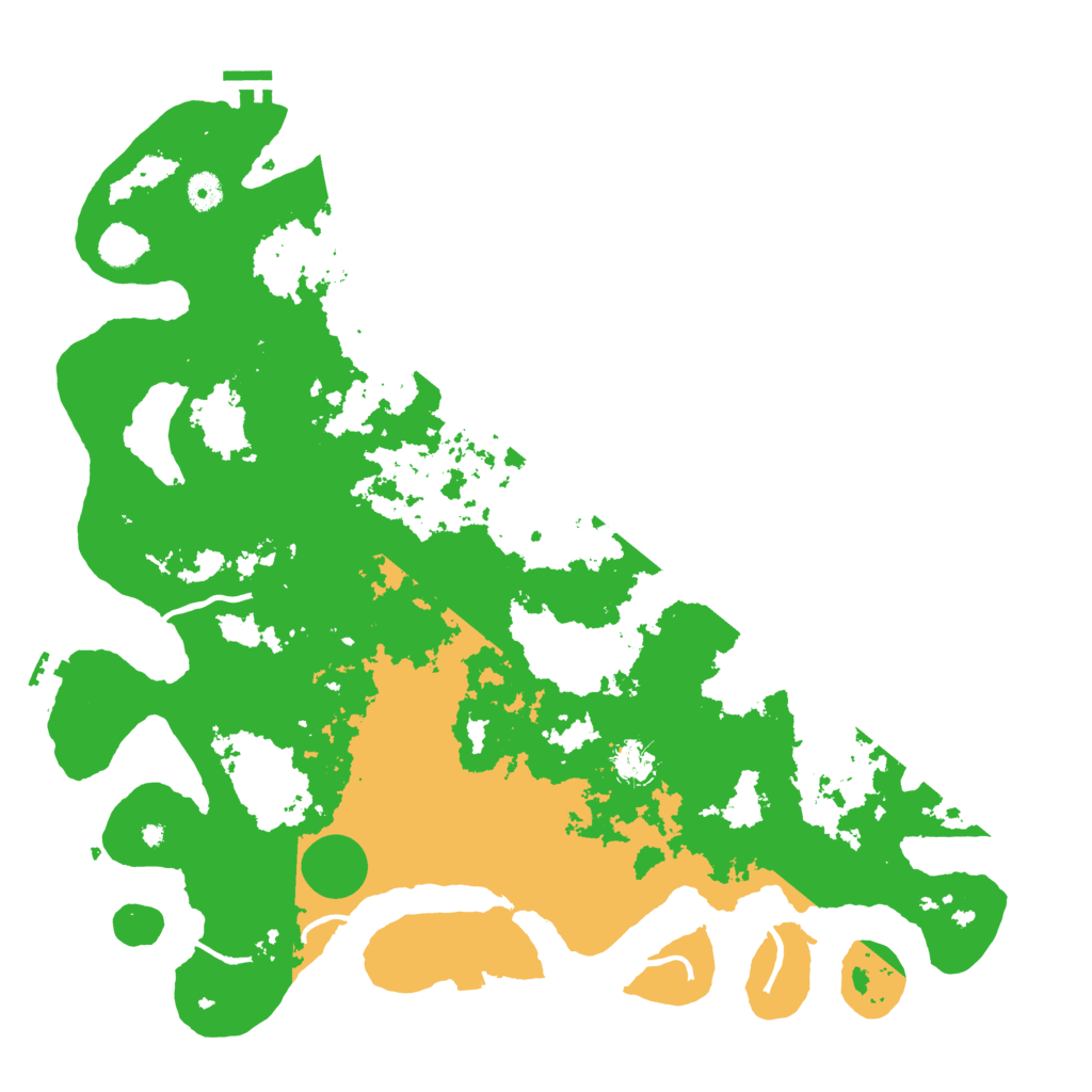 Biome Rust Map: Procedural Map, Size: 4500, Seed: 68568