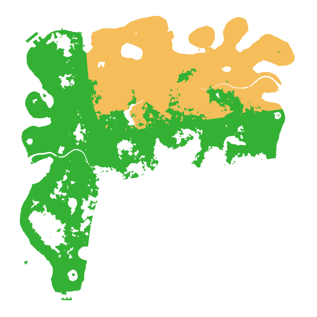 Biome Rust Map: Procedural Map, Size: 4525, Seed: 50000