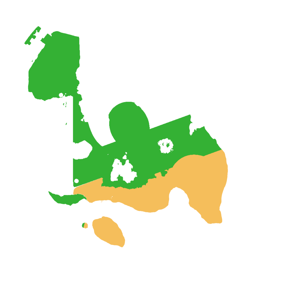 Biome Rust Map: Procedural Map, Size: 2000, Seed: 324159453