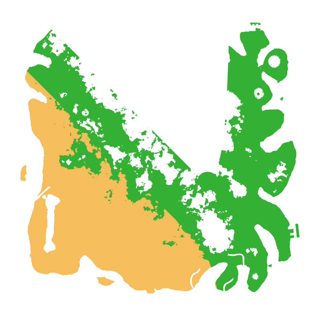 Biome Rust Map: Procedural Map, Size: 4600, Seed: 1682432392