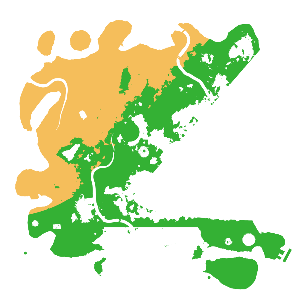Biome Rust Map: Procedural Map, Size: 4250, Seed: 557192779