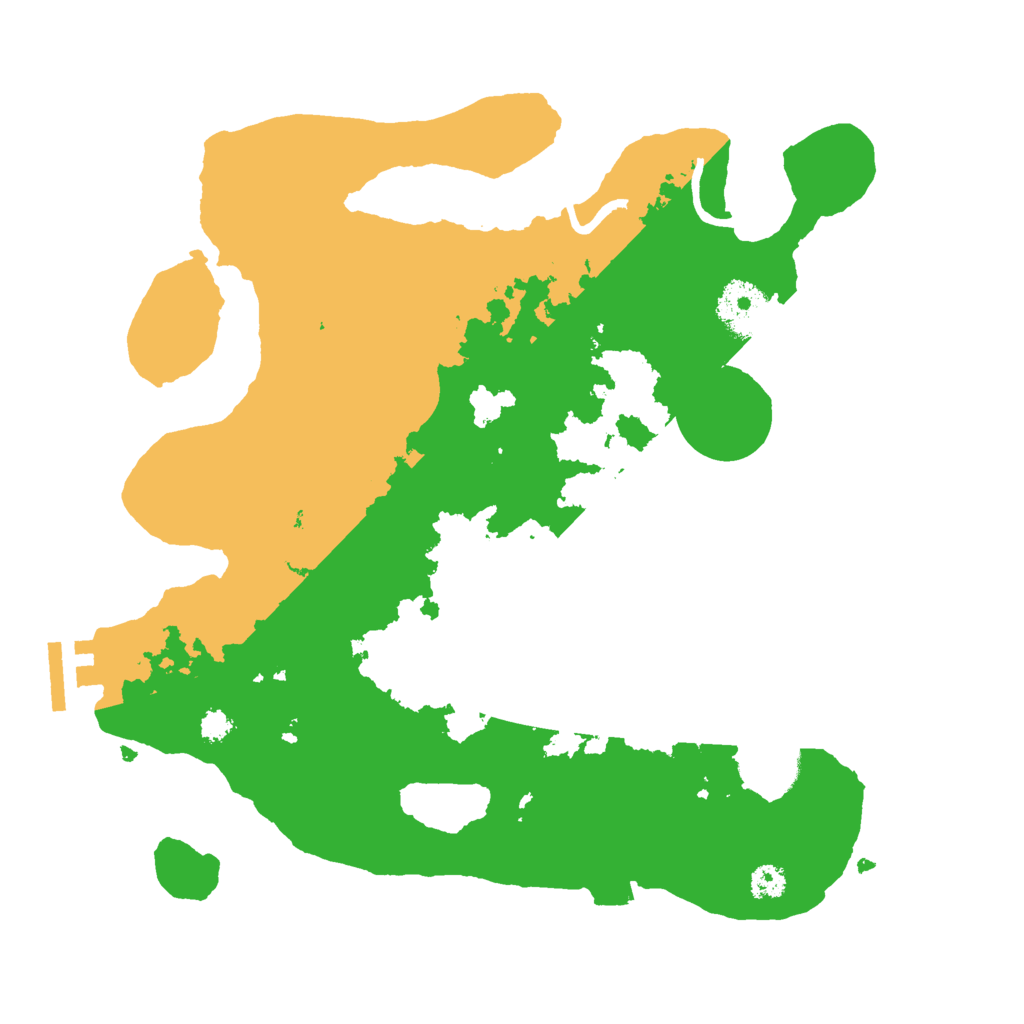 Biome Rust Map: Procedural Map, Size: 3001, Seed: 3421