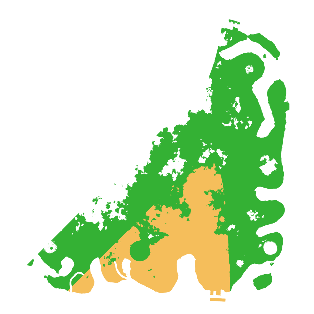 Biome Rust Map: Procedural Map, Size: 4096, Seed: 22905767