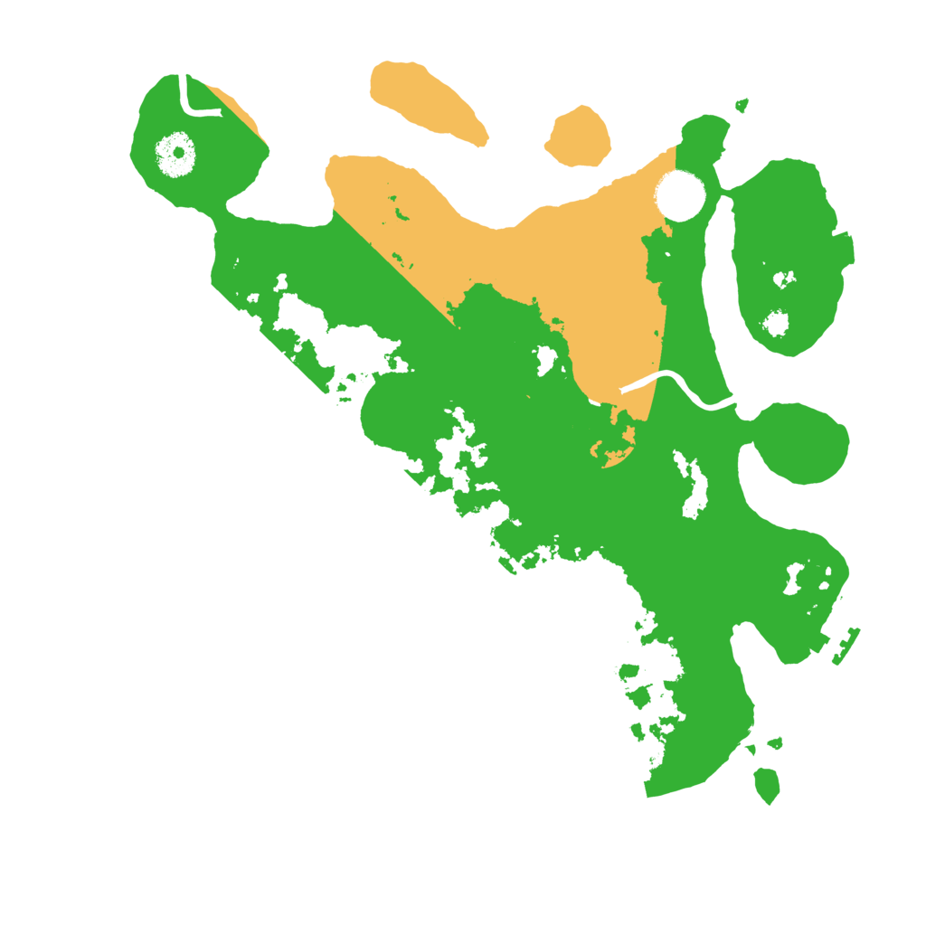 Biome Rust Map: Procedural Map, Size: 3300, Seed: 94