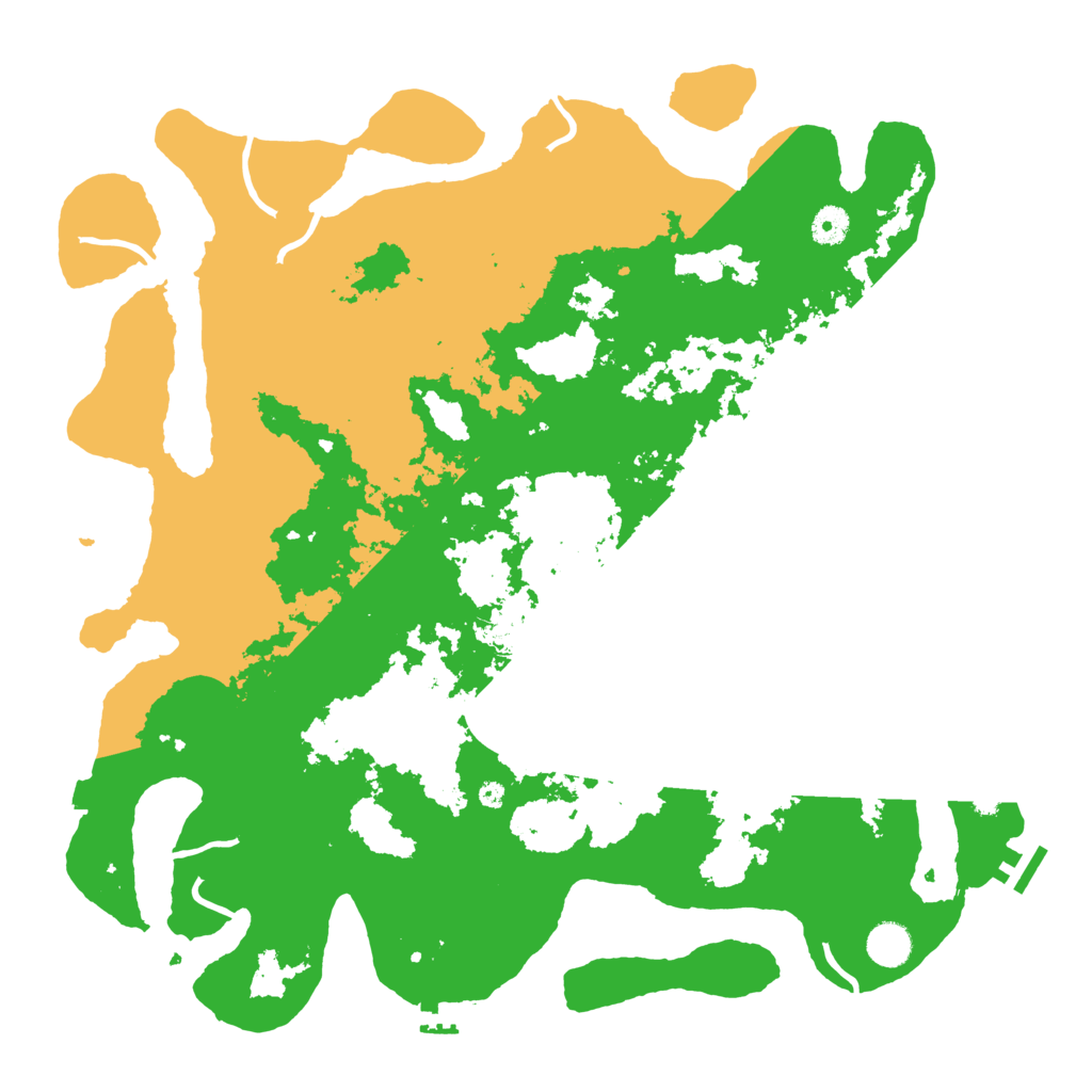 Biome Rust Map: Procedural Map, Size: 4300, Seed: 715646795