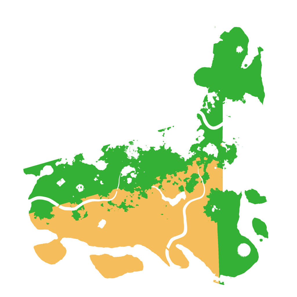 Biome Rust Map: Procedural Map, Size: 4000, Seed: 321477240