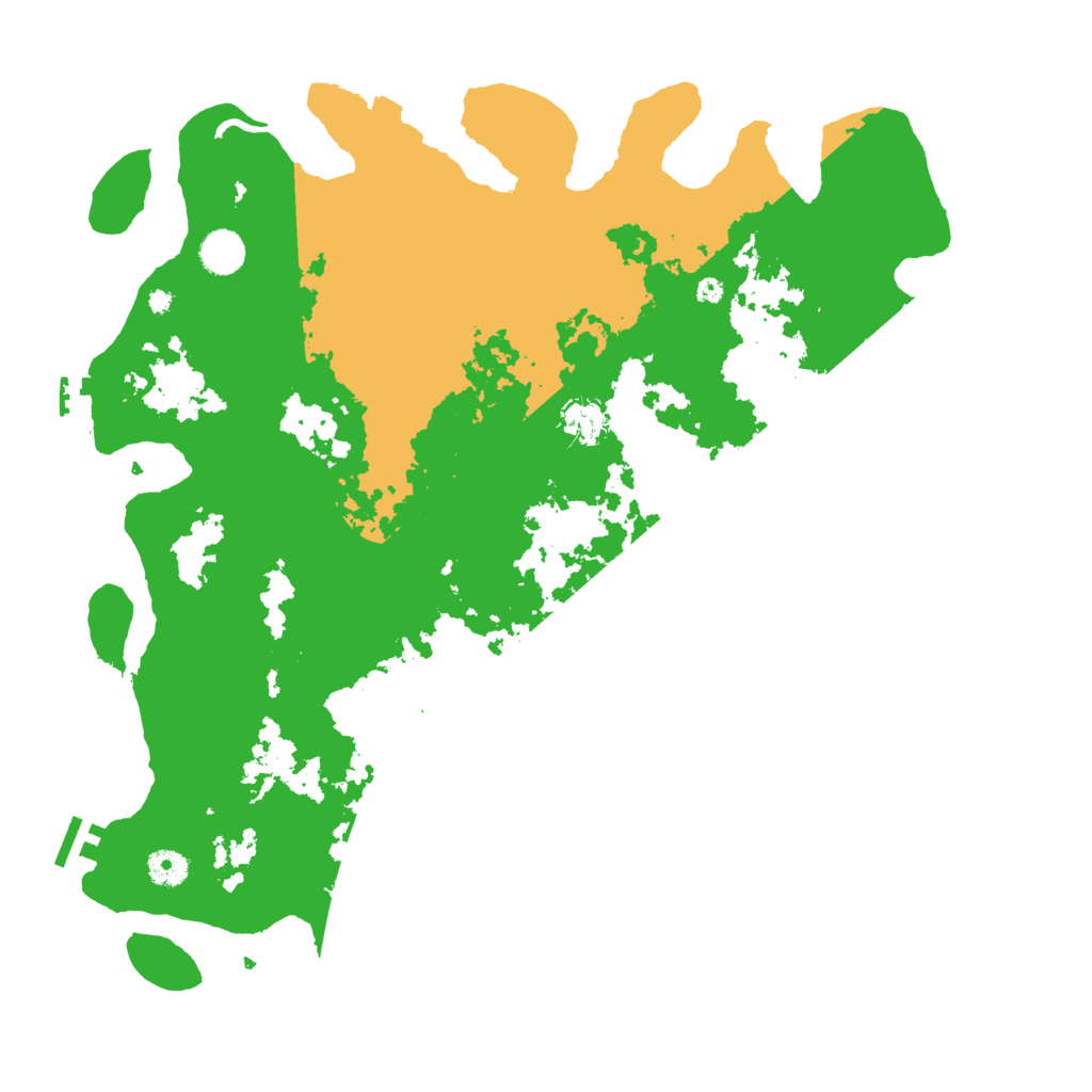Biome Rust Map: Procedural Map, Size: 4250, Seed: 1206360488