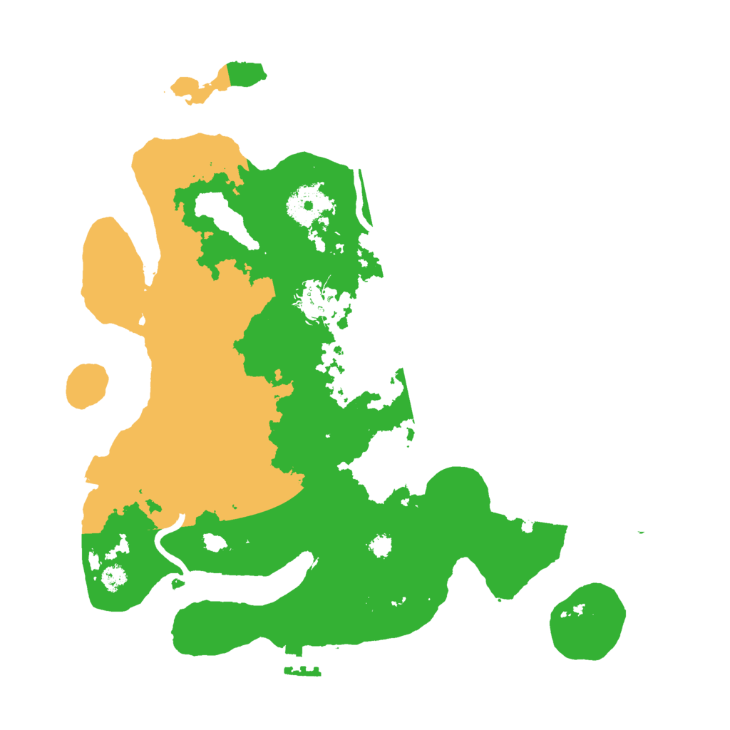Biome Rust Map: Procedural Map, Size: 3000, Seed: 55359