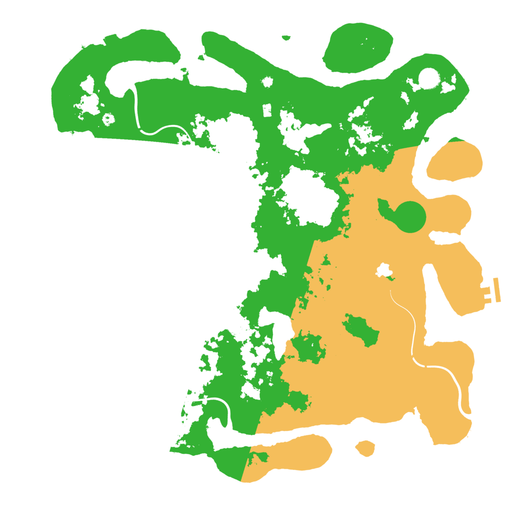 Biome Rust Map: Procedural Map, Size: 4250, Seed: 936193408