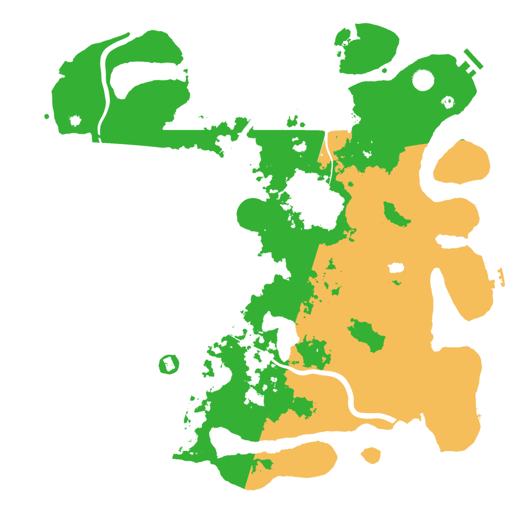 Biome Rust Map: Procedural Map, Size: 4250, Seed: 936193408
