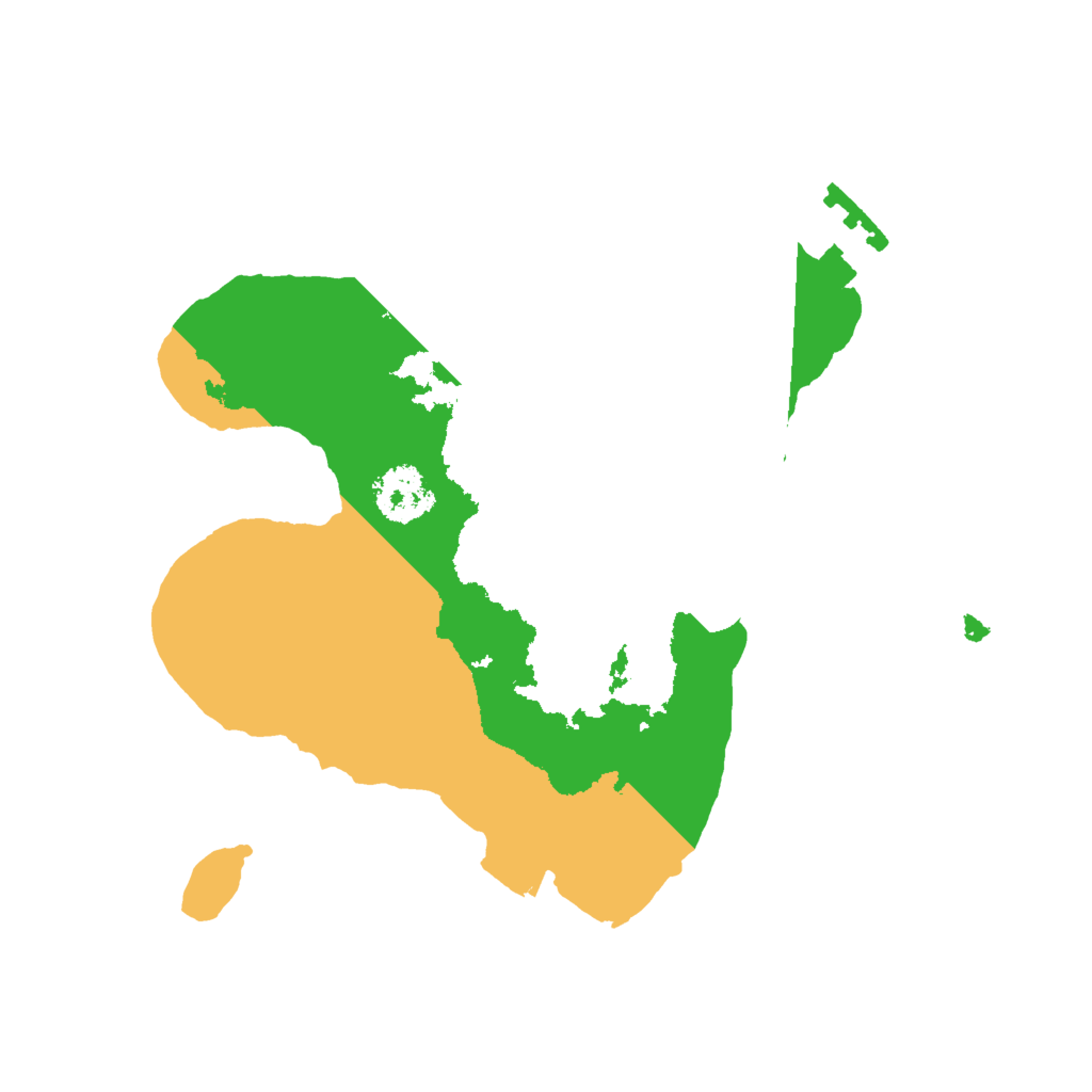 Biome Rust Map: Procedural Map, Size: 2000, Seed: 1572903408