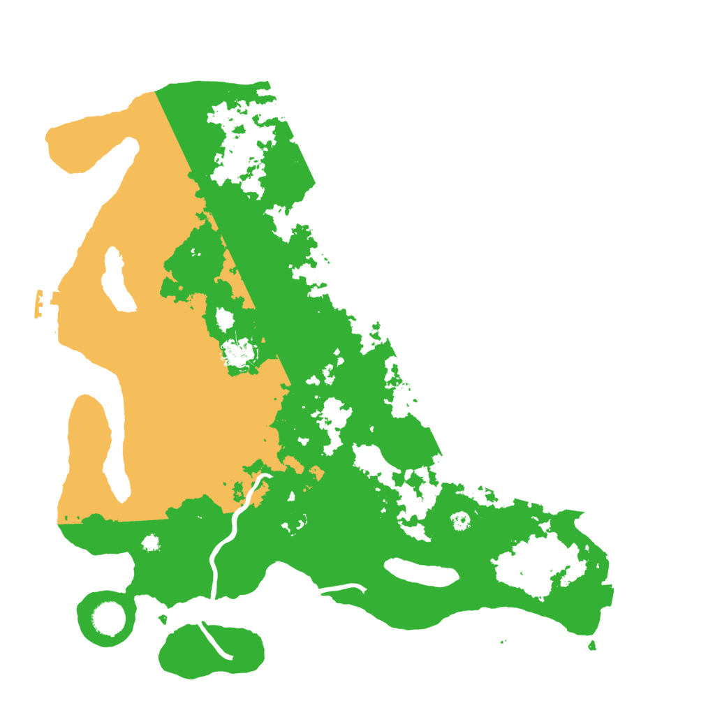 Biome Rust Map: Procedural Map, Size: 3800, Seed: 1303763232