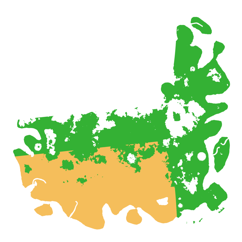 Biome Rust Map: Procedural Map, Size: 5000, Seed: 31597
