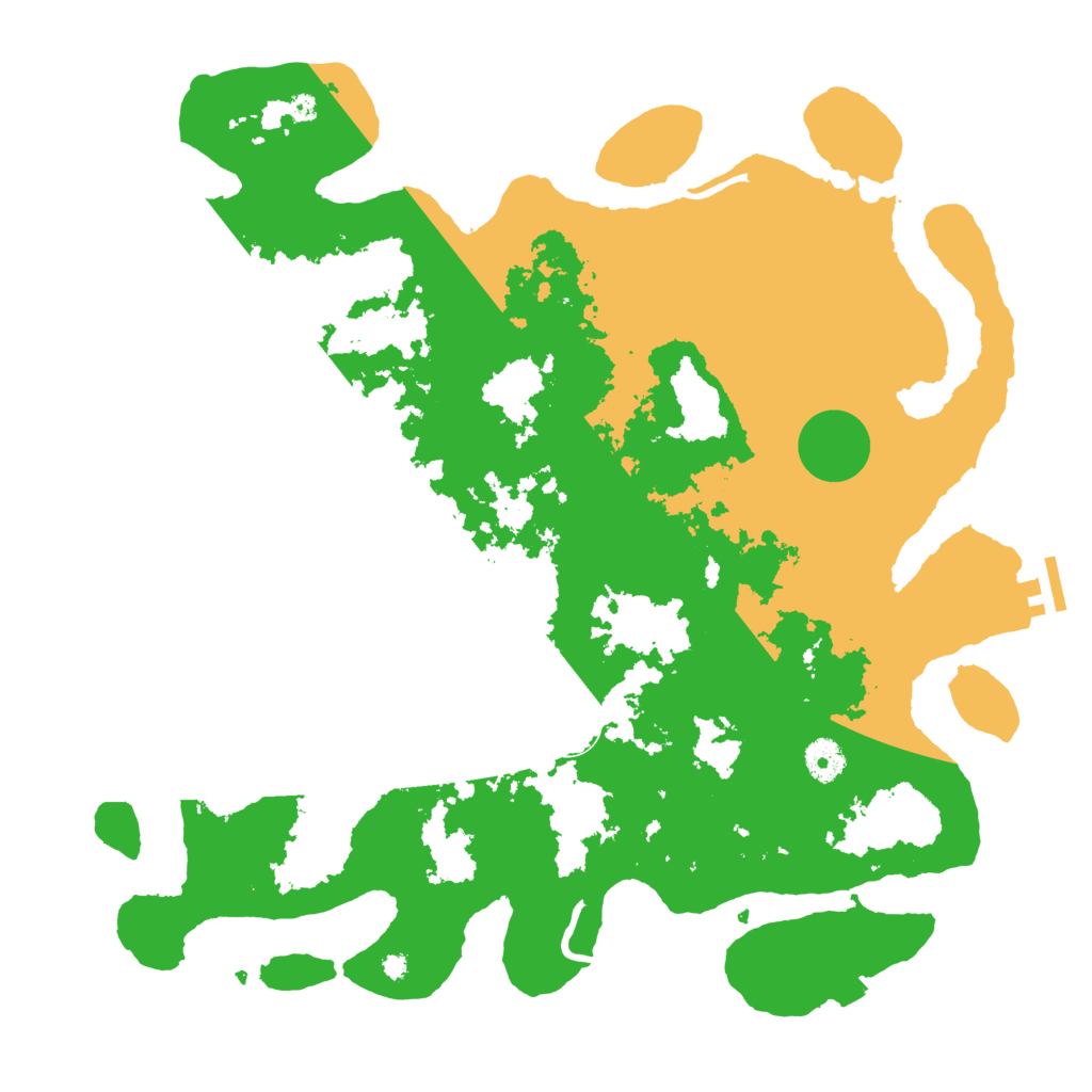 Biome Rust Map: Procedural Map, Size: 4000, Seed: 240720
