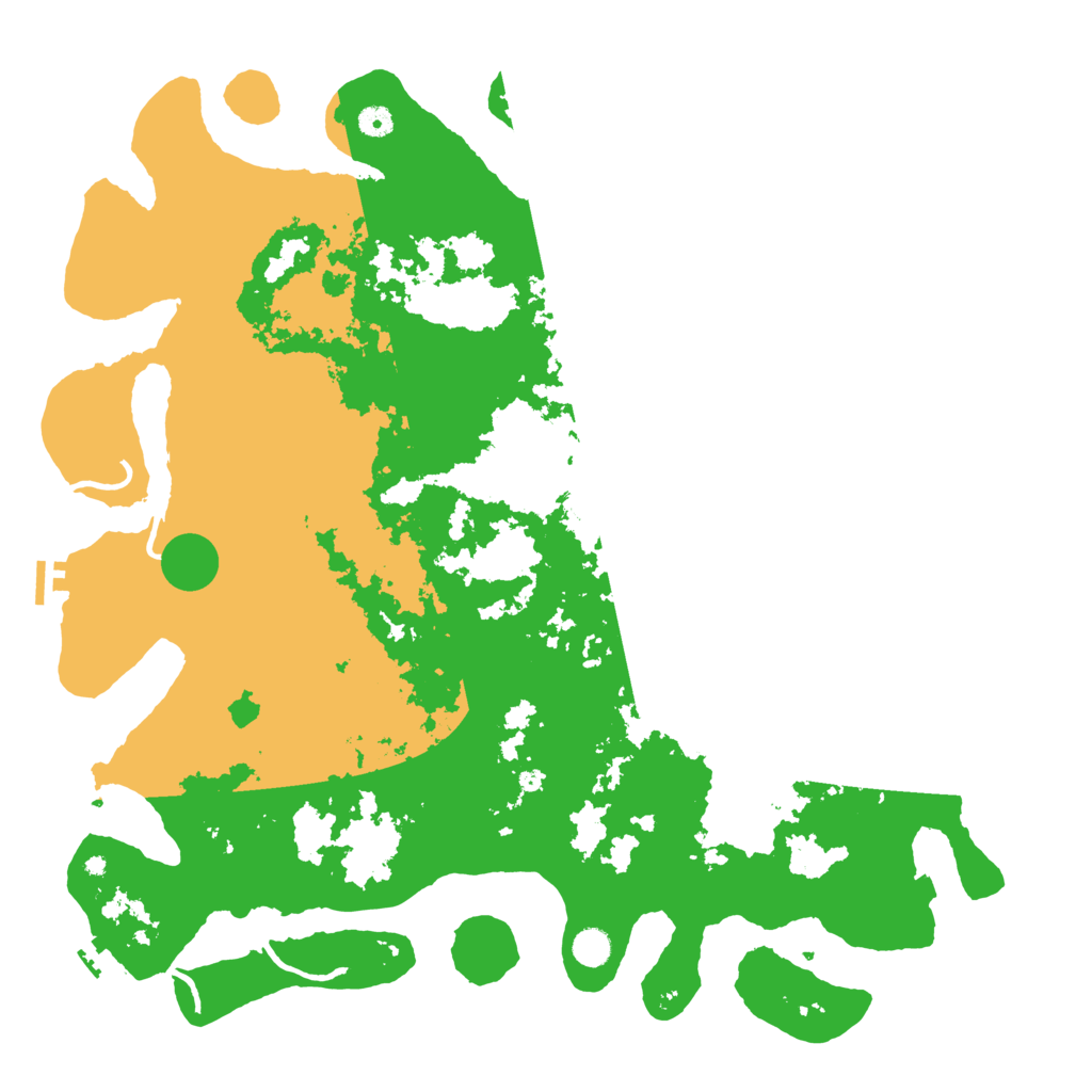 Biome Rust Map: Procedural Map, Size: 5000, Seed: 504329317
