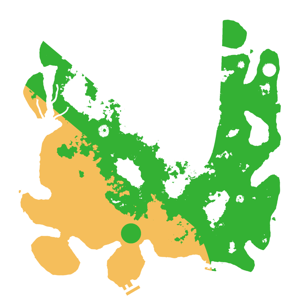 Biome Rust Map: Procedural Map, Size: 4000, Seed: 1593822877