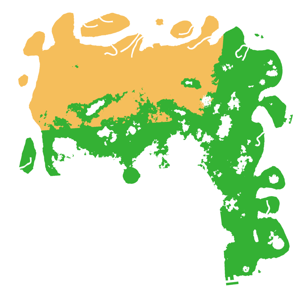 Biome Rust Map: Procedural Map, Size: 5000, Seed: 105745240