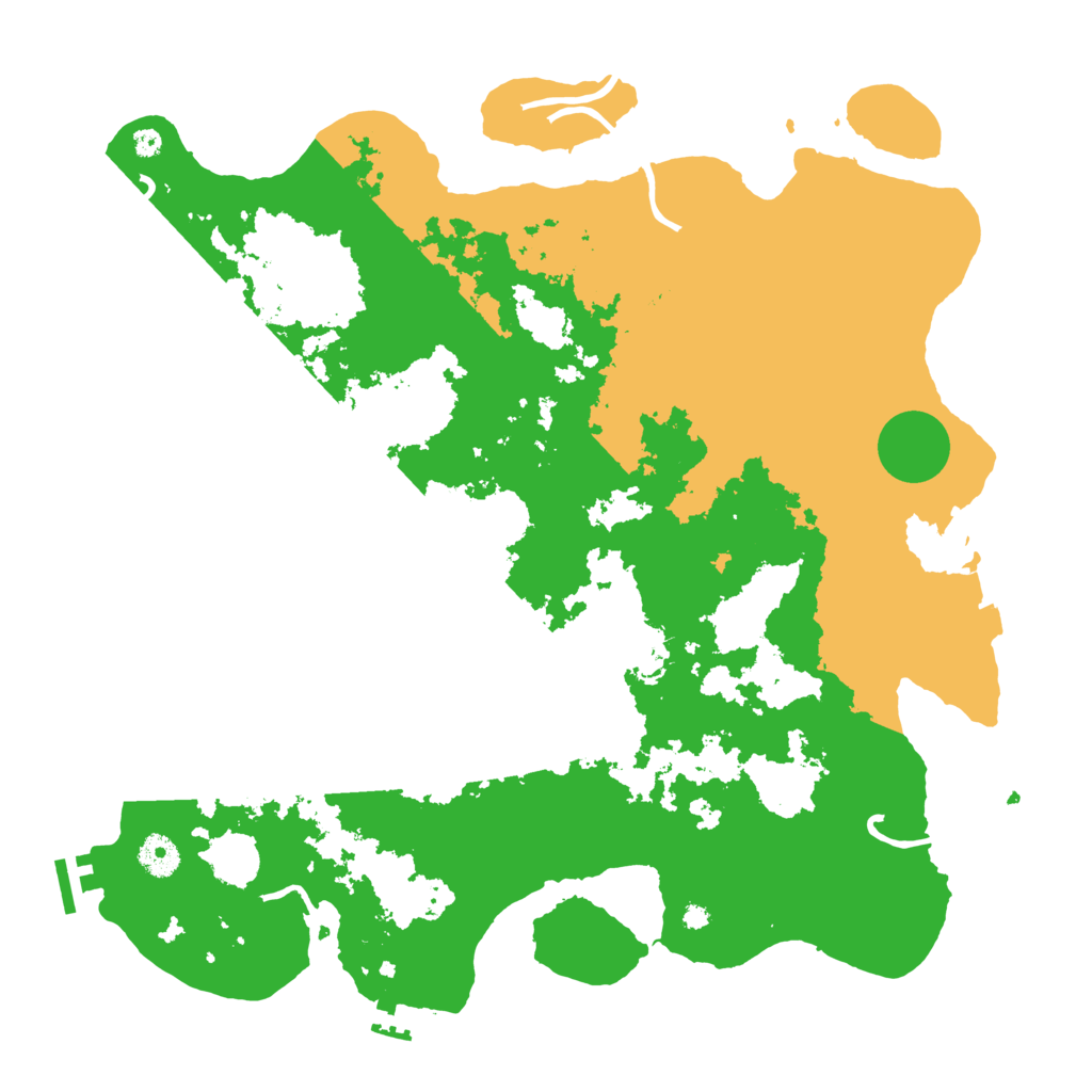 Biome Rust Map: Procedural Map, Size: 4000, Seed: 645768974