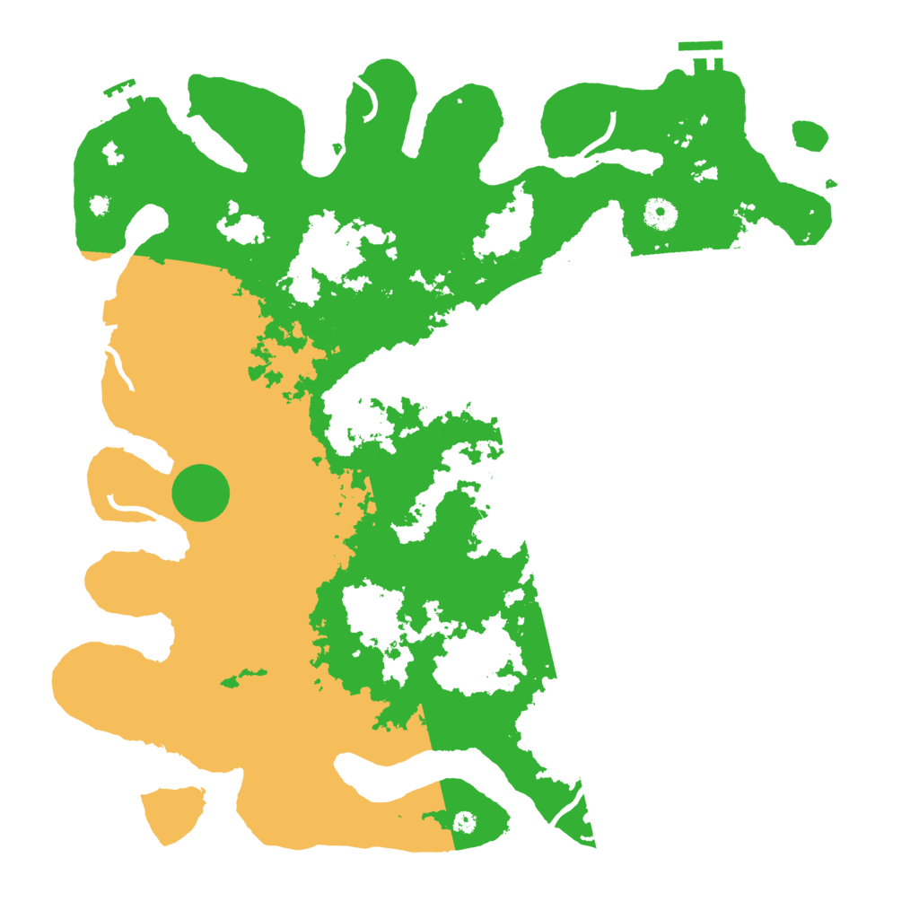 Biome Rust Map: Procedural Map, Size: 4200, Seed: 1904722241