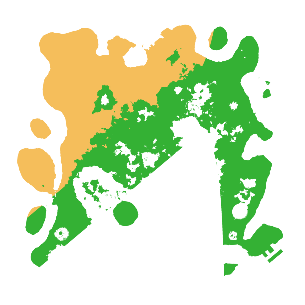 Biome Rust Map: Procedural Map, Size: 3500, Seed: 1129805239