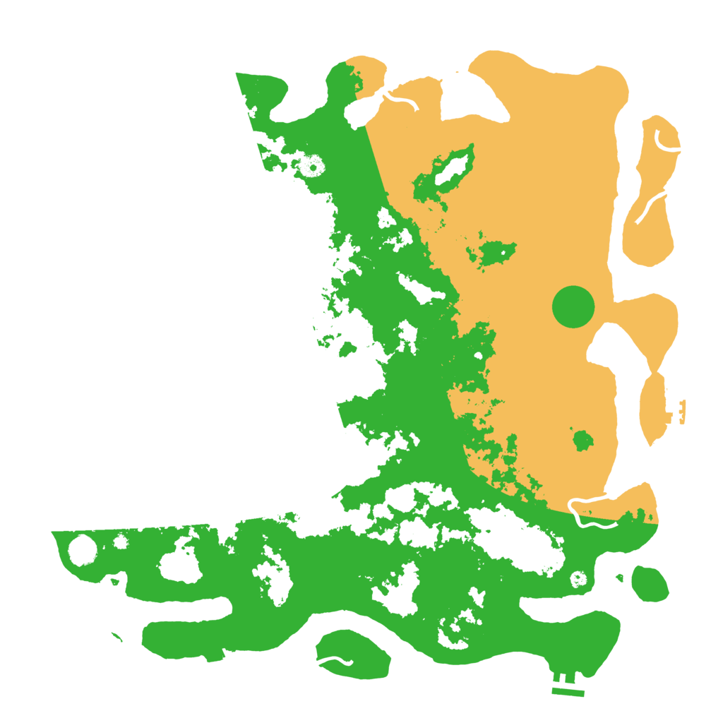 Biome Rust Map: Procedural Map, Size: 4500, Seed: 2315954