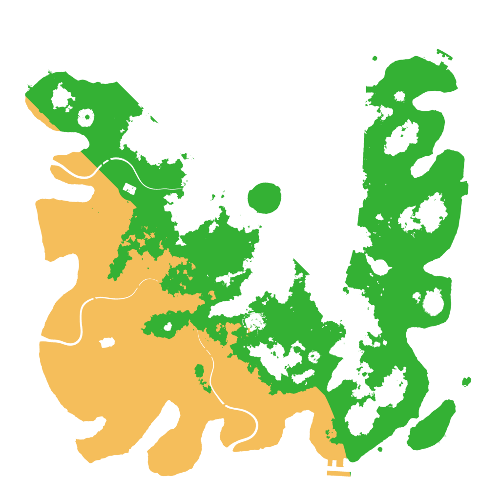 Biome Rust Map: Procedural Map, Size: 4250, Seed: 17852