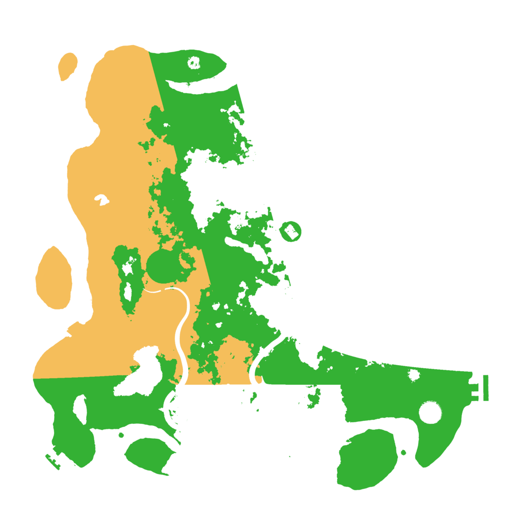 Biome Rust Map: Procedural Map, Size: 4000, Seed: 752075604