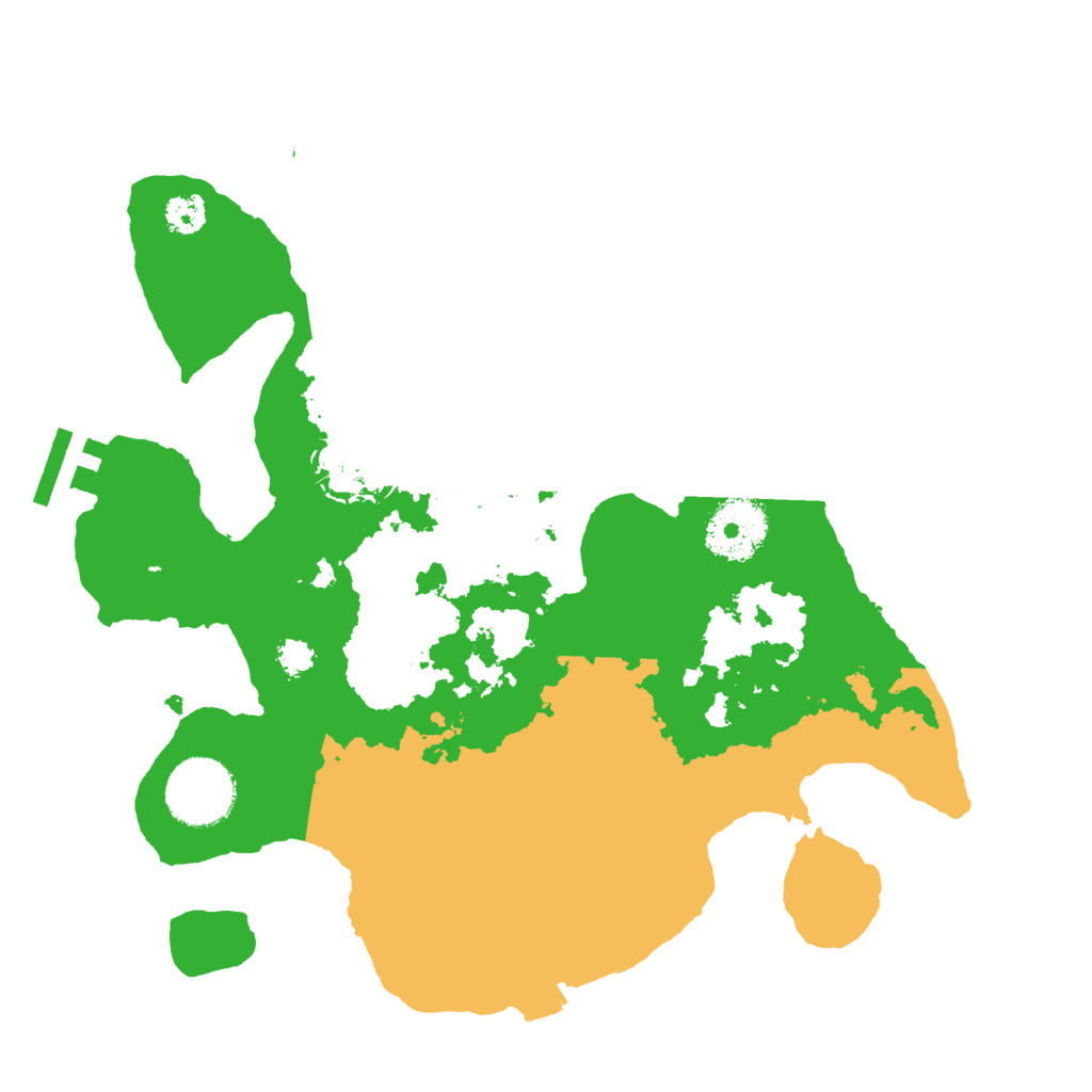 Biome Rust Map: Procedural Map, Size: 2800, Seed: 87956968