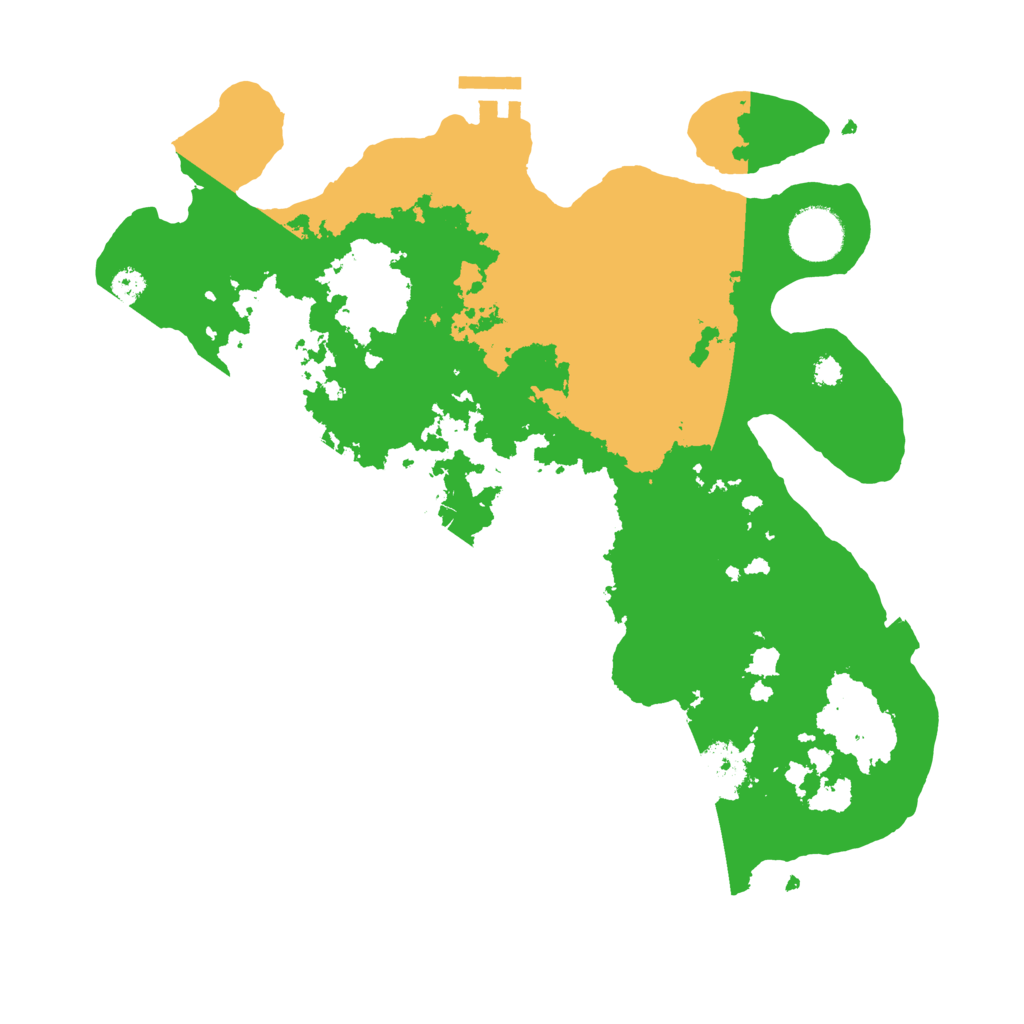 Biome Rust Map: Procedural Map, Size: 3300, Seed: 214915558