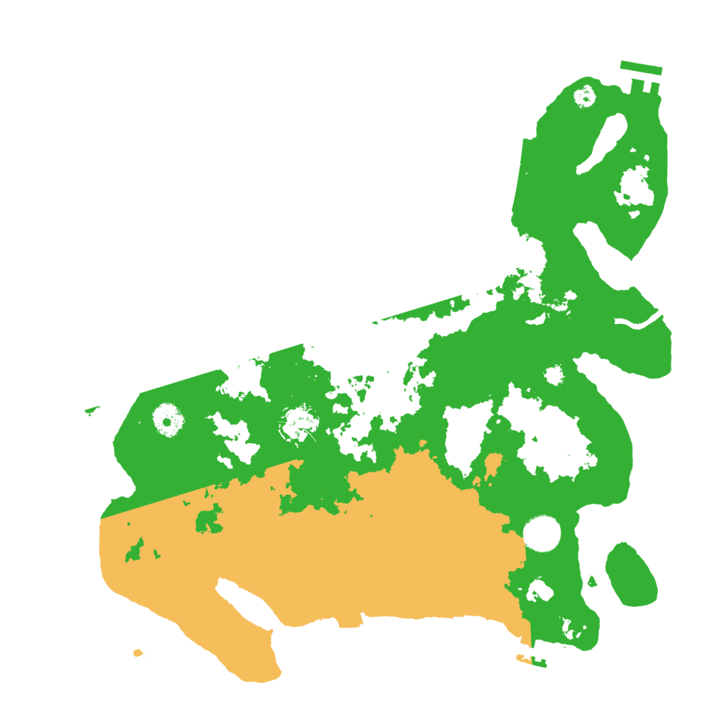 Biome Rust Map: Procedural Map, Size: 3500, Seed: 1857363171