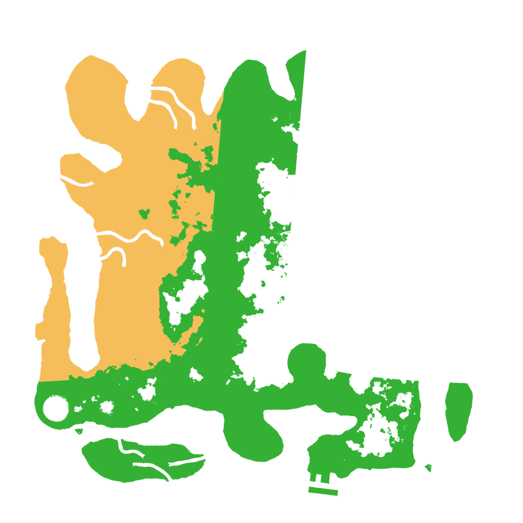 Biome Rust Map: Procedural Map, Size: 3600, Seed: 1672265794