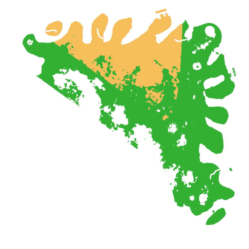 Biome Rust Map: Procedural Map, Size: 4500, Seed: 2279430