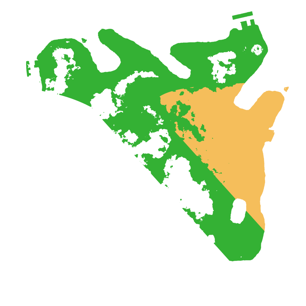 Biome Rust Map: Procedural Map, Size: 3000, Seed: 18386033