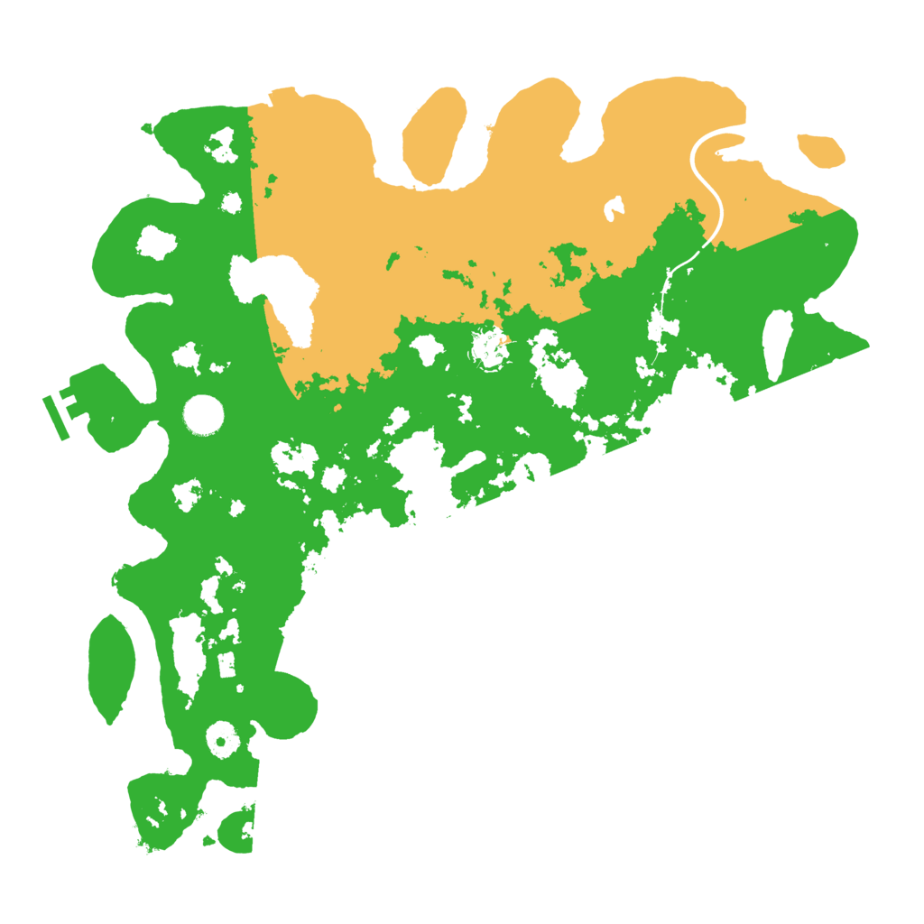Biome Rust Map: Procedural Map, Size: 4000, Seed: 20240722