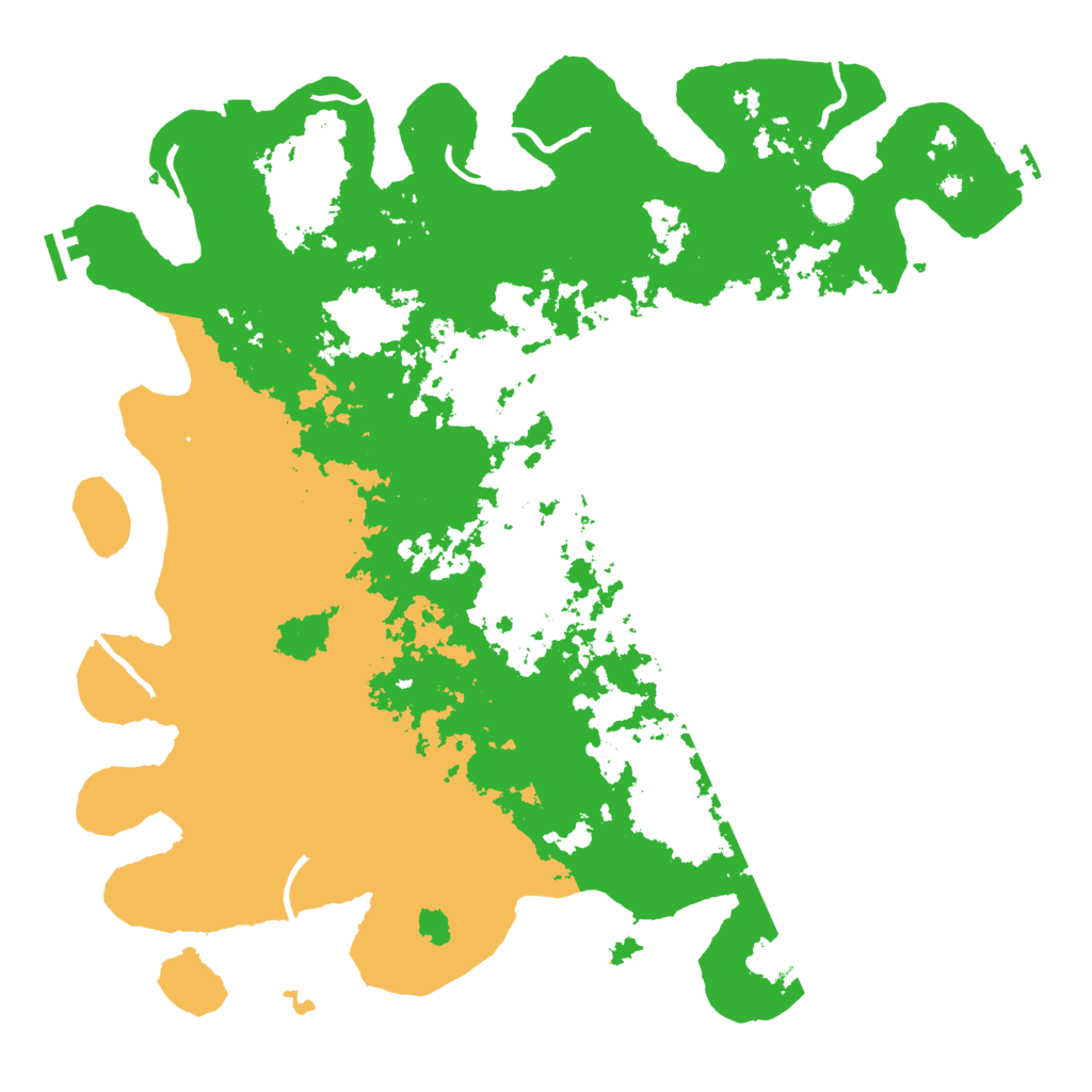 Biome Rust Map: Procedural Map, Size: 4600, Seed: 562802657