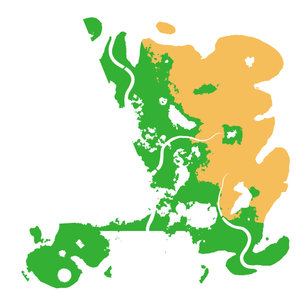Biome Rust Map: Procedural Map, Size: 4000, Seed: 20240723