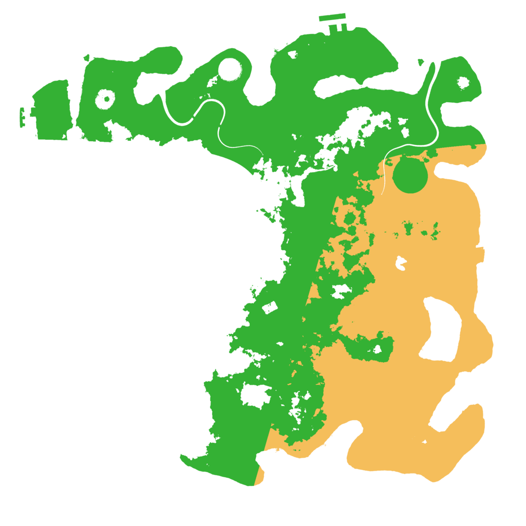 Biome Rust Map: Procedural Map, Size: 4000, Seed: 98472