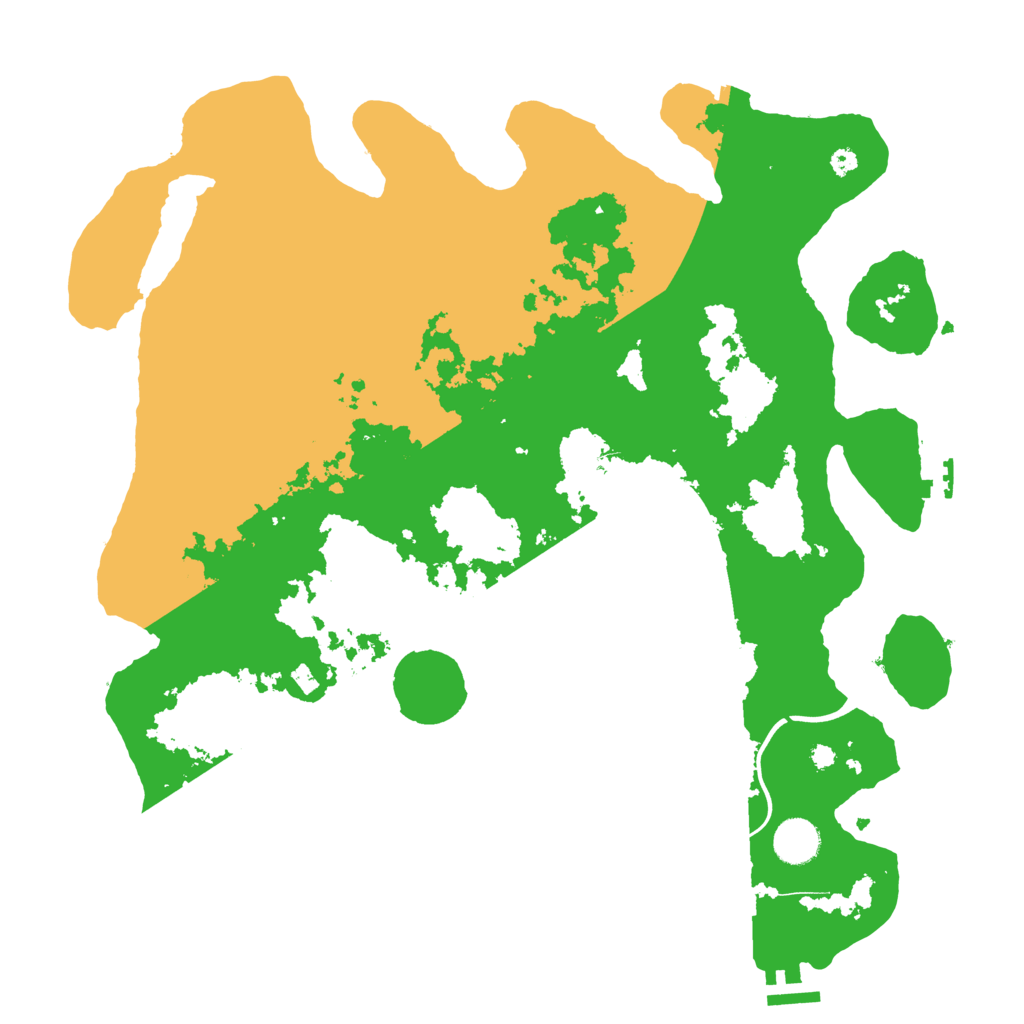Biome Rust Map: Procedural Map, Size: 3900, Seed: 1502930279
