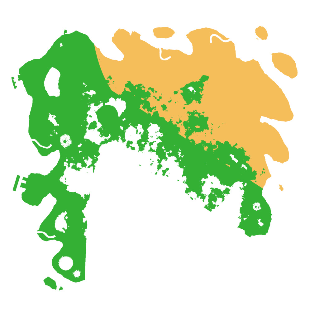 Biome Rust Map: Procedural Map, Size: 4000, Seed: 2200