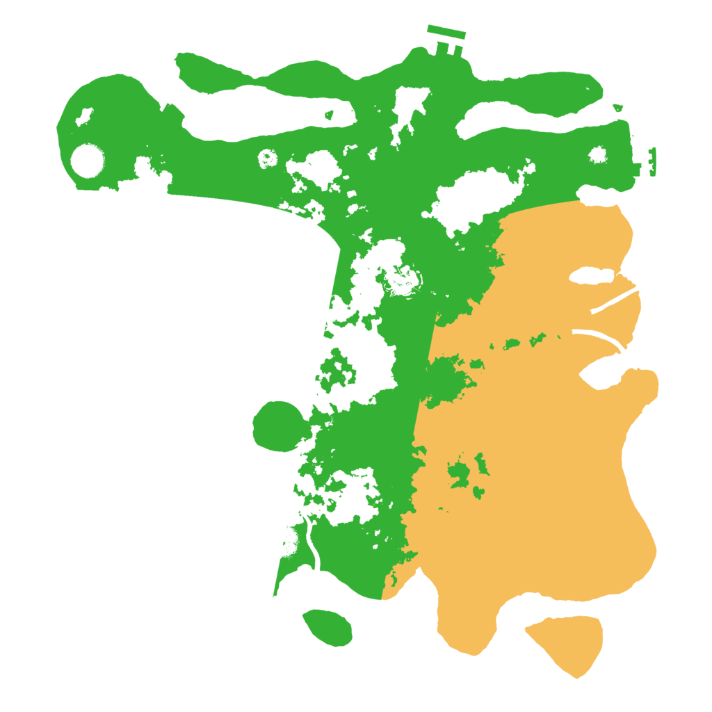 Biome Rust Map: Procedural Map, Size: 3750, Seed: 45646