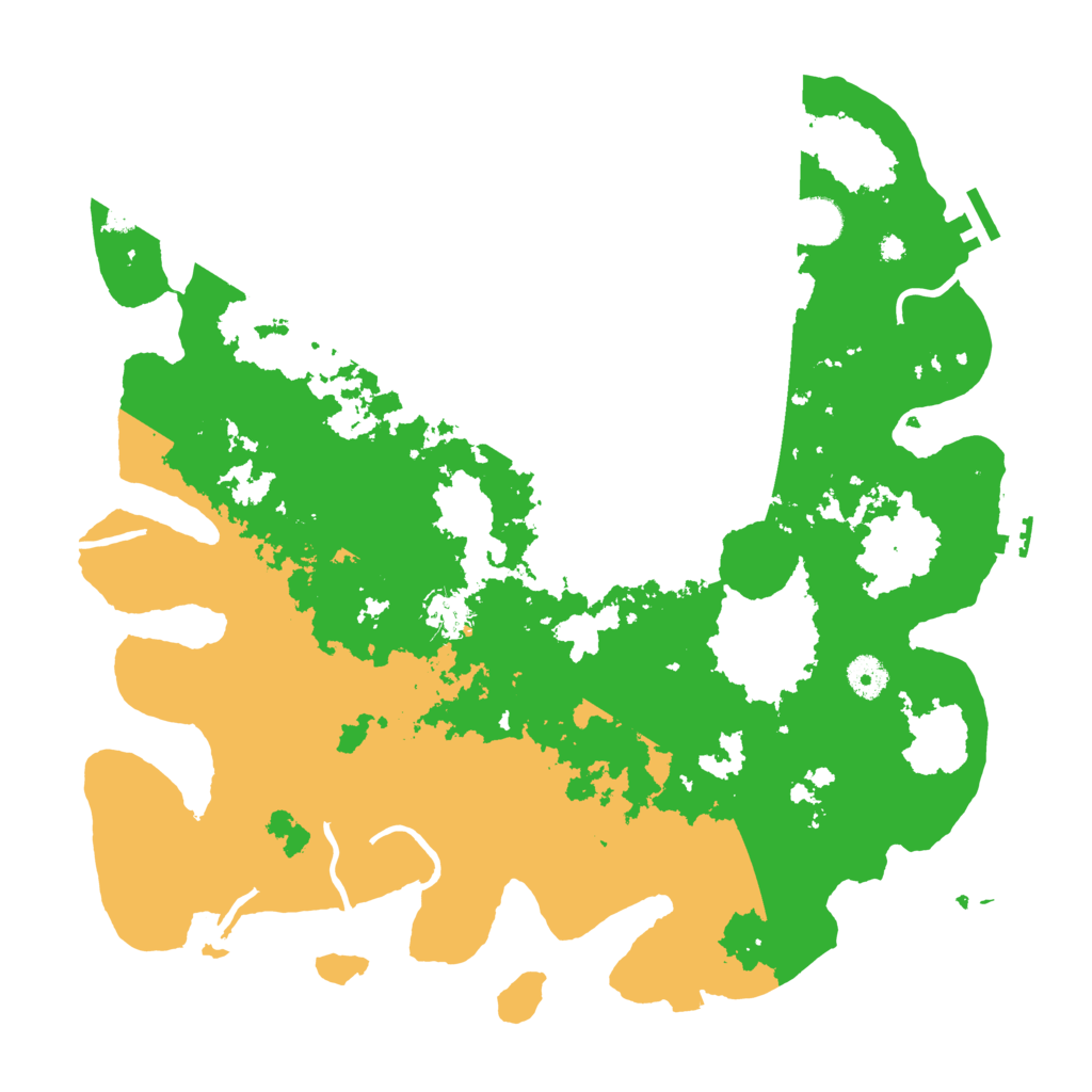 Biome Rust Map: Procedural Map, Size: 4000, Seed: 5142