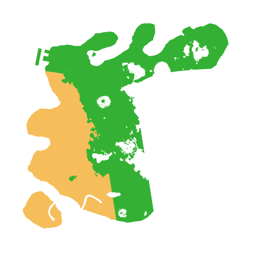 Biome Rust Map: Procedural Map, Size: 3000, Seed: 946354