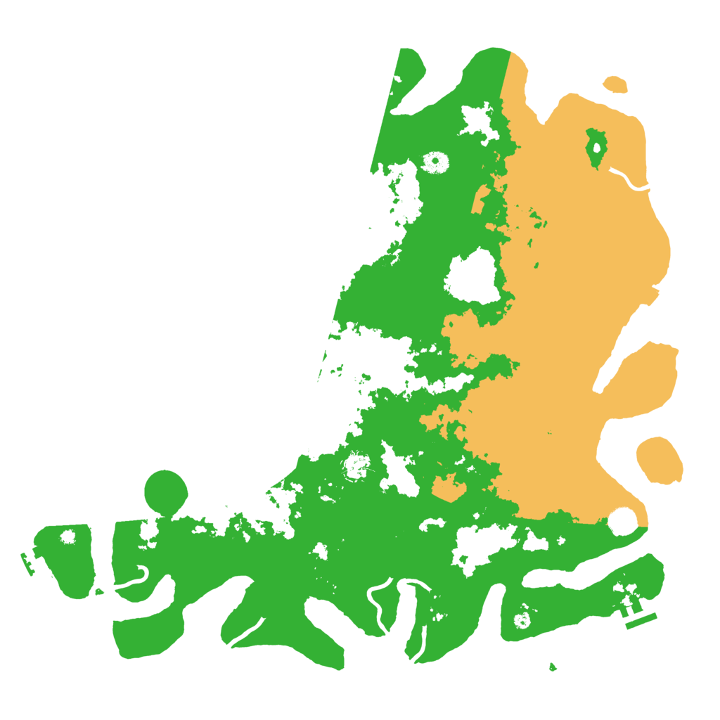 Biome Rust Map: Procedural Map, Size: 4500, Seed: 227604671