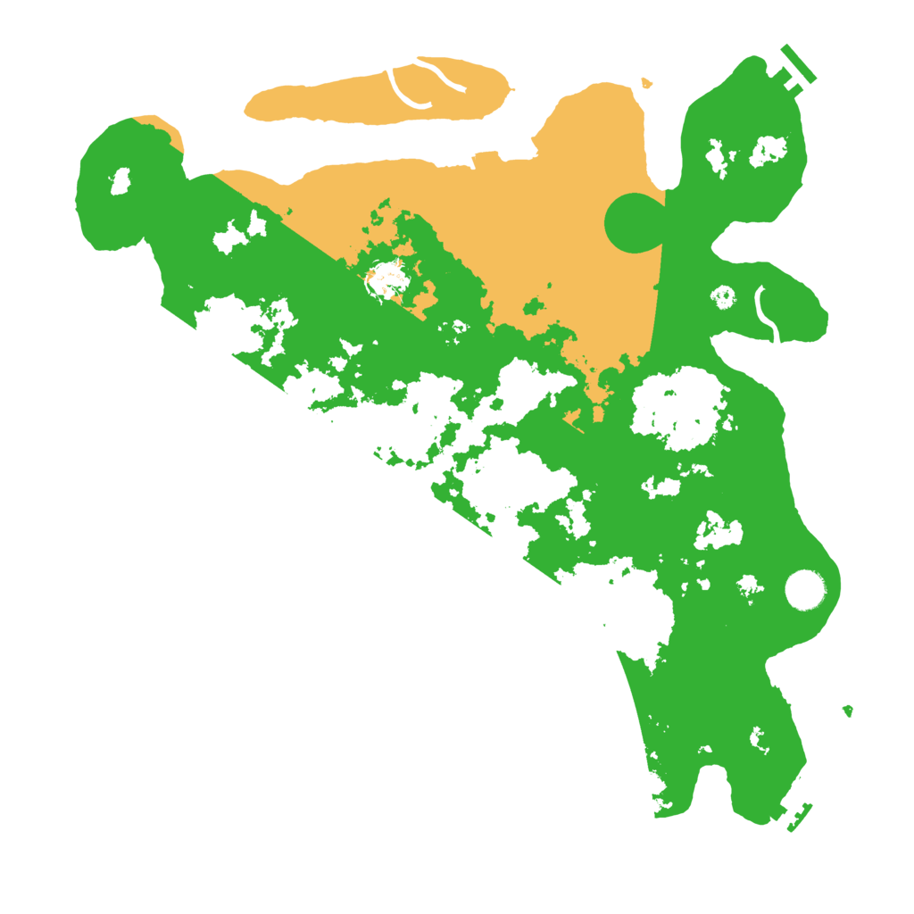 Biome Rust Map: Procedural Map, Size: 4000, Seed: 6768